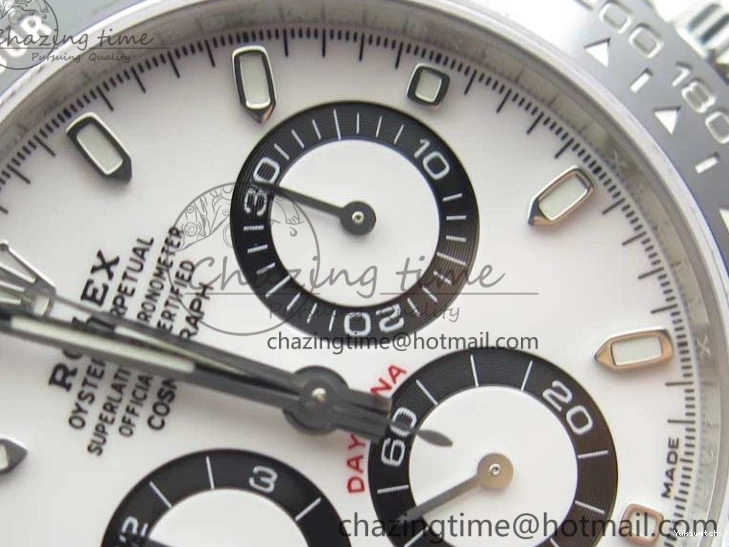 Daytona 1:1 Best and V4 SA4130 Case White 116500 Noob 904L Dial Bracelet Edition SS 0318